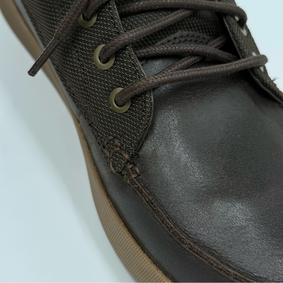 NWT Olukai Men's Molina Boot Dark Wood Brown Durable Sizes: 9, 11 - Picture 12 of 16